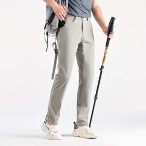 Men's Lulu Inspired Business Commute Pants, Spring Autumn Breathable Straight Fit Outdoor Casual Trousers